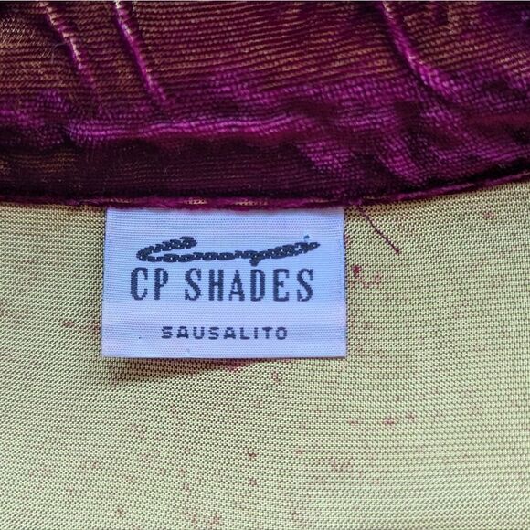 CP Shades L Red Burnout Velvet Top Whimsigoth Fairy Grunge Rebel Punk 90s 70s - Picture 2 of 10